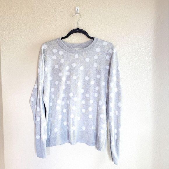 A NEW DAY GOLD POLKA DOT PLUS SIZE SWEATER	 2XL - Picture 4 of 8